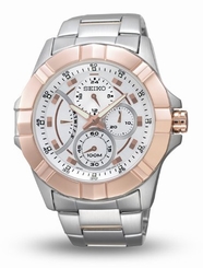 Seiko Watches : SRL068P1 Quartz Chronograph Stainless Steel Men Watch