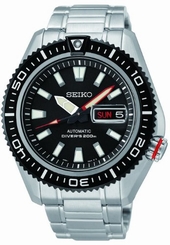 Seiko Watches : SRP495K1 Automatic Day Date Stainless Steel Men Watch