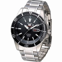Seiko Watches : SRP553J1 Automatic 24 Jewels Day Date Stainless Steel Men Watch