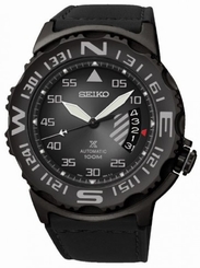 Seiko Watches : SRP579K1 Limited Edition Date Black Leather Men Watch