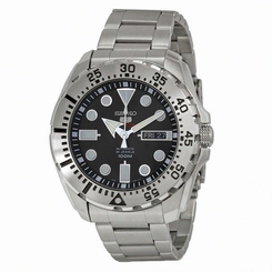 Seiko Watches : SRP599K1 Automatic 24 Jewels Day Date Stainless Steel Men Watch