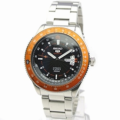 Seiko Watches : SRP611J1 Automatic 24 Jewels Day Date Stainless Steel Men Watch