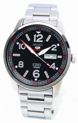 Seiko Watches : SRP629J1 Automatic 24 Jewels Day Date Stainless Steel Men Watch