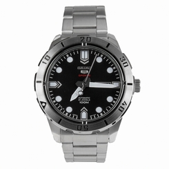 Seiko Watches : SRP671K1 Automatic 24 Jewels Day Date Stainless Steel Men Watch