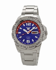 Seiko Watches : SRP681K1 Automatic 24 Jewels Day Date Stainless Steel Men Watch