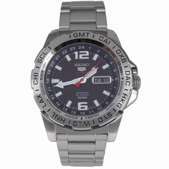 Seiko Watches : SRP683K1 Automatic 24 Jewels Day Date Stainless Steel Men Watch