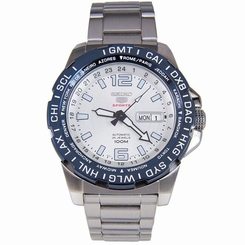 Seiko Watches : SRP687K1 Automatic 24 Jewels Day Date Stainless Steel Men Watch
