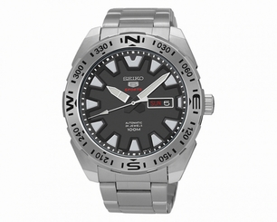 Seiko Watches : SRP739J1 Automatic 24 Jewels Day Date Stainless Steel Men Watch