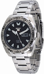 Seiko Watches : SRP739K1 Automatic 24 Jewels Day Date Stainless Steel Men Watch