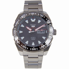 Seiko Watches : SRP743J1 Automatic 24 Jewels Day Date Stainless Steel Men Watch
