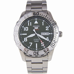Seiko Watches : SRP751K1 Automatic 24 Jewels Day Date Stainless Steel Men Watch