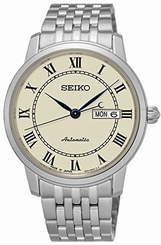 Seiko Watches : SRP763J1 Automatic Day Date Stainless Steel Men Watch
