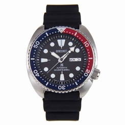 Seiko Watches : SRP779J1 Automatic Diver Day Date Black Rubber Men Watch