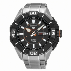 Seiko Watches : SRP795J1 Automatic 24 Jewels Day Date Stainless Steel Men Watch