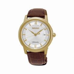 Seiko Watches : SRP860J1 Automatic Date Brown Leather Women Watch