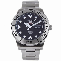 Seiko Watches : SRPA03K1 Automatic 24 Jewels Day Date Stainless Steel Men Watch
