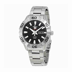 Seiko Watches : SRPA51K1 Automatic 24 Jewels Day Date Stainless Steel Men Watch