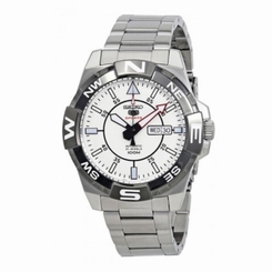 Seiko Watches : SRPA63K1 Automatic 24 Jewels Day Date Stainless Steel Men Watch