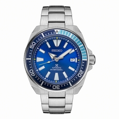 Seiko Watches : SRPB09K1 Blue Lagoon Samurai Limited Edition Stainless Steel Men Watch