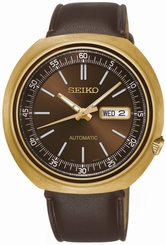 Seiko Watches : SRPC16K1 Limited Edition of 1969 Pieces Recraft Automatic Day Date Leather Men Watch