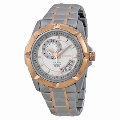 Seiko Watches : SSA224K1 Automatic 24 Jewels Date Two Tone Stainless Steel Men Watch