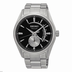 Seiko Watches : SSA305J1 Automatic Power Reserve Indicator Date Stainless Steel Men Watch