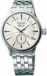 Seiko Watches : SSA341J1 Automatic Power Reserve Indicator Date Stainless Steel Men Watch