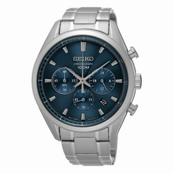 Seiko Watches : SSB223P1 Quartz Chronograph Date Stainless Steel Men Watch