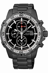 Seiko Watches : SSC301P1 Solar Chronograph Alarm Stainless Steel Men Watch