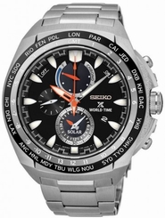 Seiko Watches : SSC487P1 Solar Powered Analog Men Watch