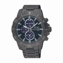 Seiko Watches : SSC559P1 Solar Chronograph Date Stainless Steel Men Watch