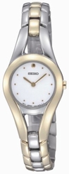 Seiko Watches : SUJF60P1 Two Tone Delicate Cocktail Bracelet Women Watch