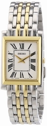 Seiko Watches : SUJG20P1 Quartz Roman Numerals Dial Two Tone Stainless Steel Women Watch