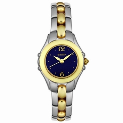 Seiko Watches : SXGN10 Japanese Quartz Black Women Watch