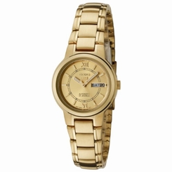 Seiko Watches : SYME58 Japanese automatic Gold-tone stainless steel Women Watch