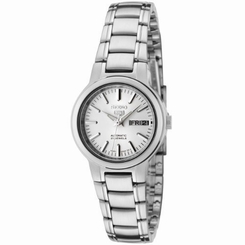 Seiko Watches : SYMK39K1 Automatic 21 Jewels Analog Day Date Stainless Steel Women Watch