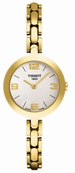Tissot Watches : T003.209.33.037.00 Quartz Gold Tone Flamingo Women Watch