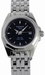 Tissot Watches : T008.010.11.051.00 Black Dial Women Watch