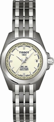 Tissot Watches : T008.010.44.261.00 Quartz Movement Titanium Women Watch