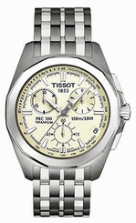 Tissot Watches : T008.417.44.261.00 T-Sport PRC100 Titanium Chronograph Quartz Men Watch