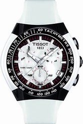 Tissot Watches : T010.417.17.111.01 Quartz Chronograph Movement Stainless Steel Men Watch
