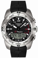 Tissot Watches : T013.420.17.202.00 Quartz Analog Digital Black Rubber Men Watch