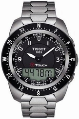 Tissot Watches : T013.420.44.057.00 Quartz Analog Digital Titanium Men Watch
