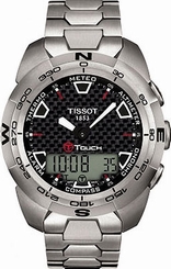 Tissot Watches : T013.420.44.201.00 Quartz Movement Titanium Men Watch