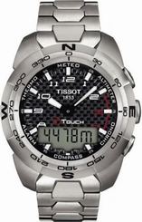 Tissot Watches : T013.420.44.202.00 Quartz Movement Titanium Men Watch