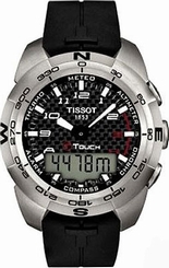 Tissot Watches : T013.420.47.202.00 Quartz Movement Titanium Men Watch