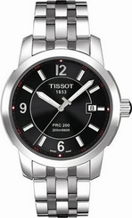 Tissot Watches : T014.410.11.057.00 Quartz Movement Black Dial Men Watch