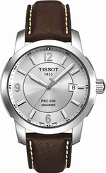 Tissot Watches : T014.410.16.037.00 Quartz Movement Leather Strap Men Watch