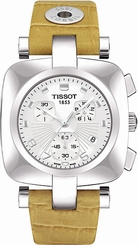 Tissot Watches : T020.317.16.037.00 Quartz Movement Leather Strap Women Watch
