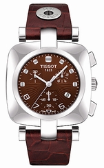 Tissot Watches : T020.317.16.297.00 Odaci-T Bracelet Large Face Chronograph Women Watch